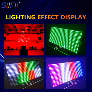 Toptan yüksek parlaklık 1000W RGB DMX 1 çakarlı lamba tam renkli LED spot DJ kulübü parti sahne için DMX kontrolü ile - Product Image 5
