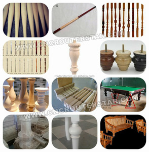 Máquina de grabado CNC 1325 3D con función de torno de carpintería - Product Image 6