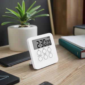 Cronometraggio personalizzato orologio digitale con Timer visivo da cucina cucina con conto alla rovescia per uova Timer da tavolo Timer elettronico Mini allenamento da palestra - Product Image 5