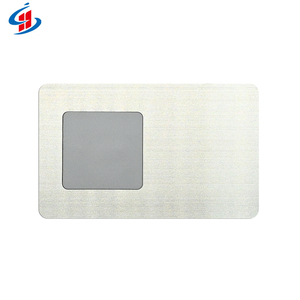 Factory Priced Black &amp; Gold Metal Business Cards NFC &amp; RFID Compatible Mini Tag with Embedded QR <strong>Code</strong> for Access Control - Product Image 5
