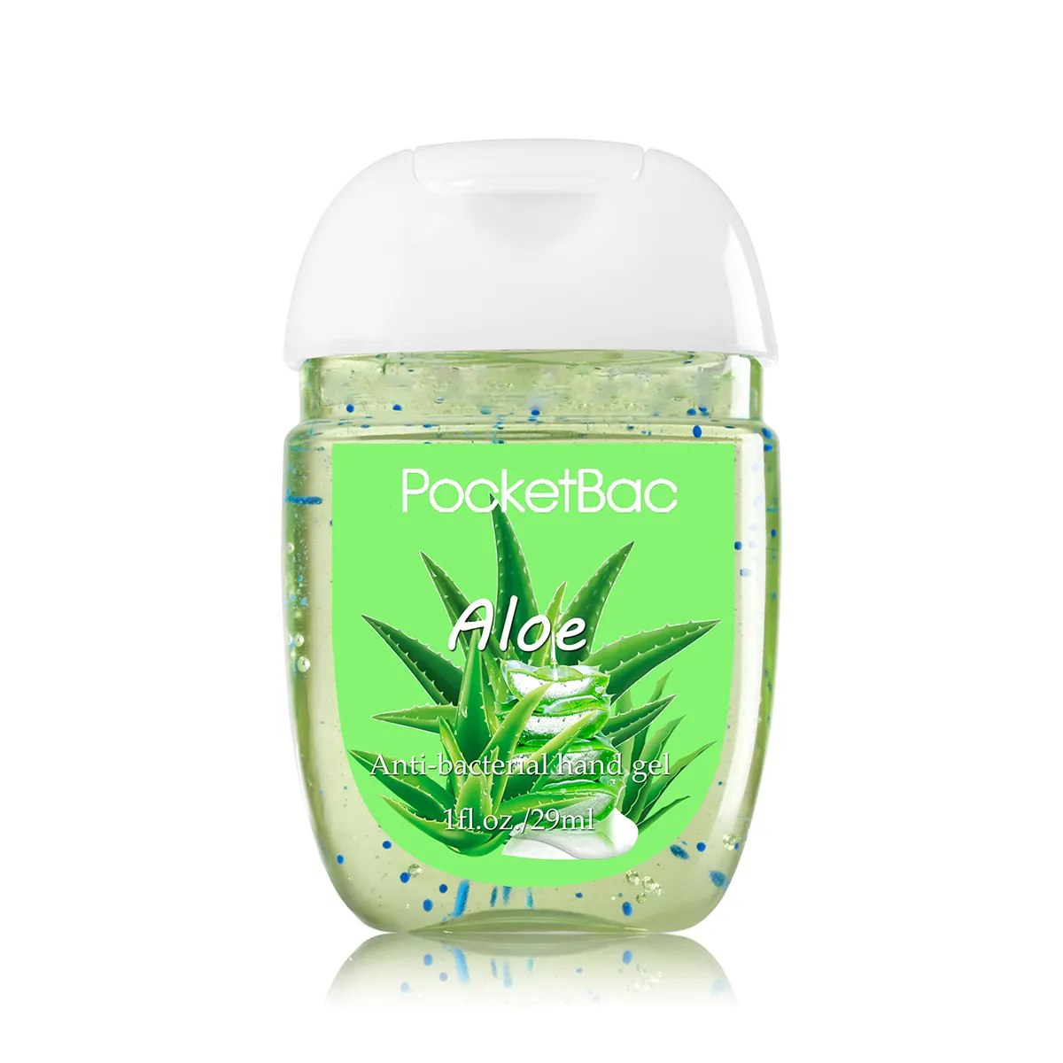 Aloe profumo disinfettante per le mani gel con pocketbac marca disinfettante per le mani da Dongguan shunjin