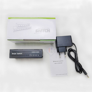 5-Port-Gigabit-Netzwerk-Switch mit 10-Gbit/s-Kapazität für Metall gehäuse Ethernet-Splitter mit SNMP-und QoS-Funktionen - Product Image 3