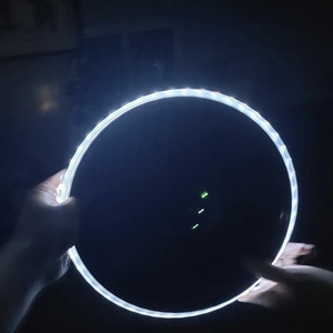 זוהר LED frisbeed 175g האולטימטיבי מעופף דיסק חיצוני ספורט אנטי אבוד, נטענת אור-עד דיסק