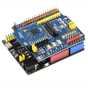 Das ATMEGA328P Development Board ist kompatibel mit der Arduino R3 IO Expansion Board Sensor Suite
