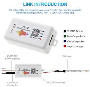 Schlussverkauf LED-Pixel-Controller RGB-Controller Blue Tooth led-Fernsteuerung - Product Image 5