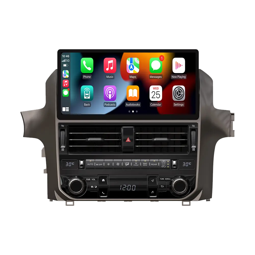 LEXUS GX400 GX460 12.5-2010 için 2023 inç dikey ekran Android 12 araç multimedya DVD OYNATICI GPS Navigator ünitesi Stereo radyo