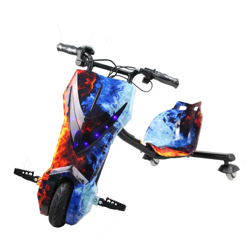 Kids 3 wheels 6.5 inch size drifting Electric tricycle Scooter for sale drift trikes 36v powerful motor