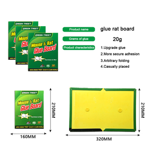 2025 sıcak satış Rats Trap tutkal yeşil yapışkan fare fareler ve fareler için karton tuzak tutkal levha - Product Image 5