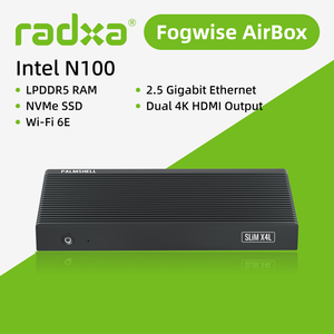 Radxa Palmshell İnce X4L, Intel N100, çift 4K çıkış, 2.5Gbps Ethernet, NVMe SSD, Wi-Fi 6E, özellik dolu, şık cep PC - Product Image 2