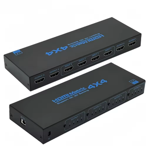 SYONG 4K HDMIマトリックススイッチ4x4 4K30hz HDMIビデオマトリックススイッチスプリッタ4 in 4 Out IRリモコンPS4 PCモニター用 - Product Image 2