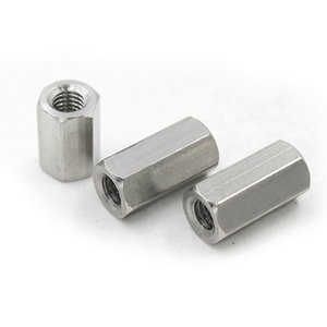 M1.6 M2 M2.5 <strong>M3</strong> M4 M5 M6 Stainless Steel Long Hex <strong>Coupling</strong> Nut Standoff Spacer - Product Image 2
