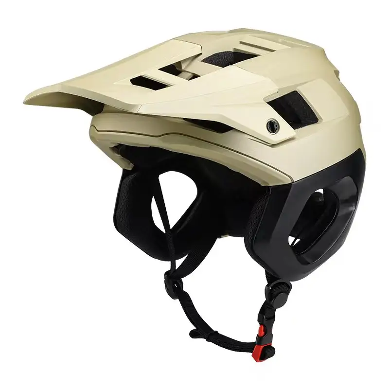 Casco de bicicleta de montaña-Casco de bicicleta MTB duradero para uso todoterreno para adultos con visera más grande