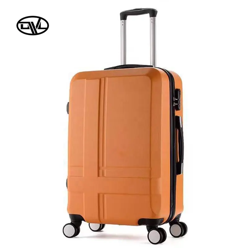 Valigia colorata all'ingrosso della fabbrica ABS moda uomo donna trolley da viaggio borsa da viaggio Carry on