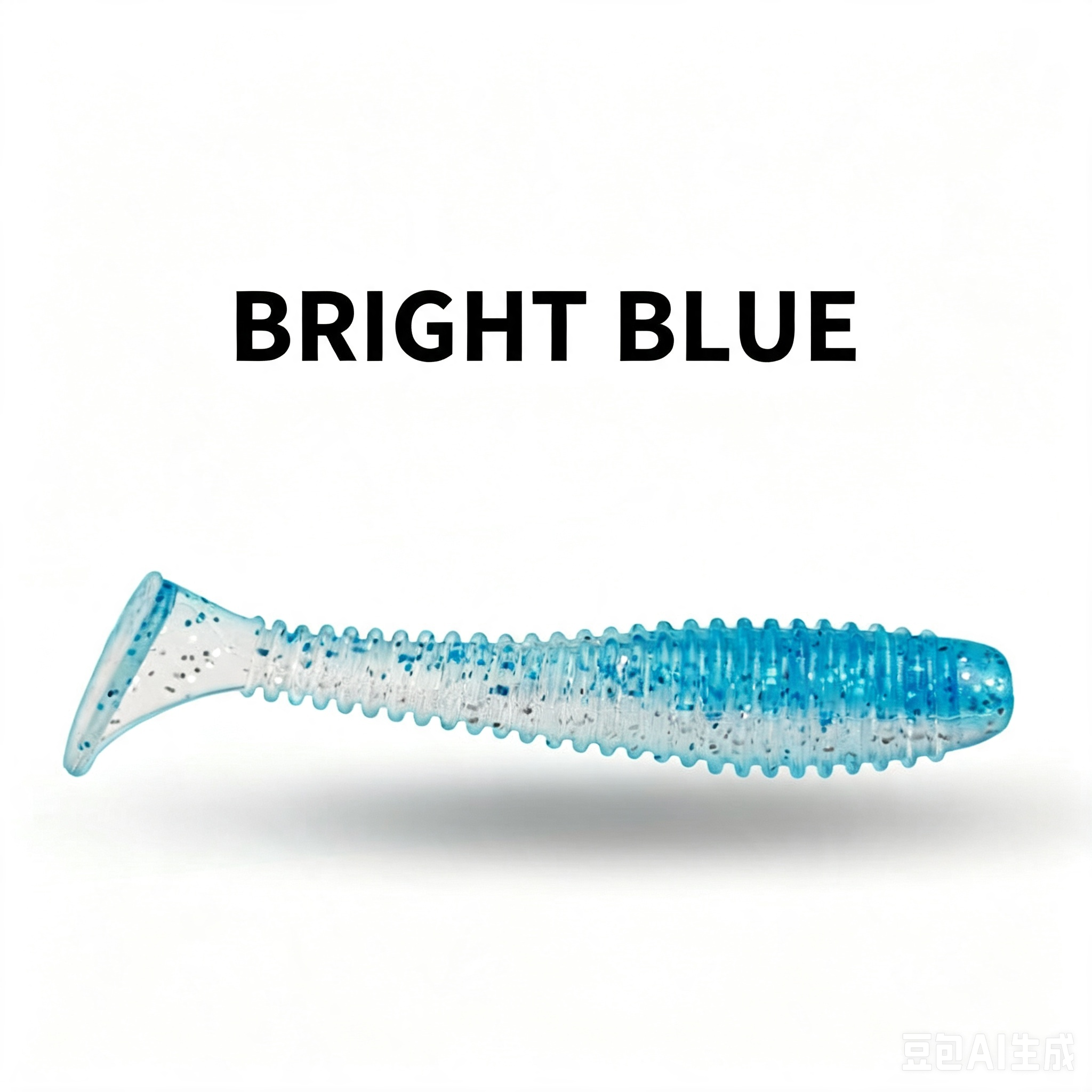bright blue