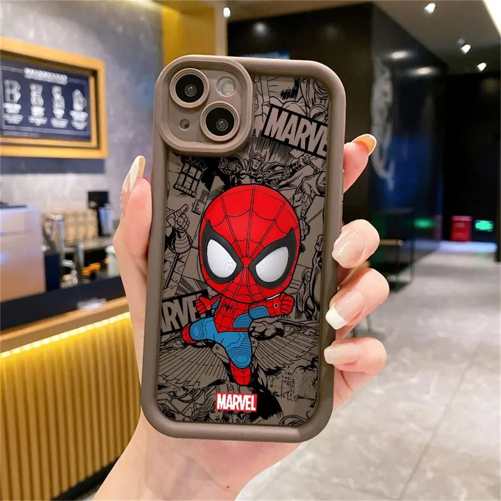 brown q spider-man