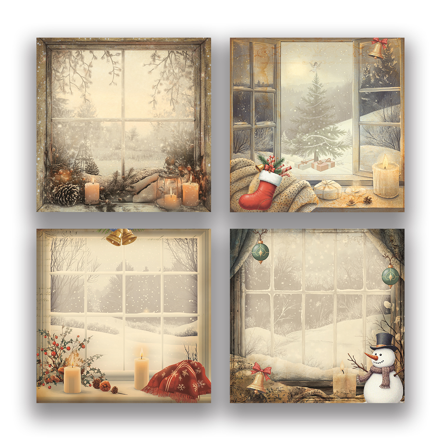 Pack aléatoire de livres individuels - Fenêtres d'hiver