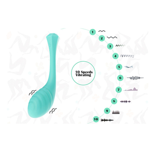 Portable M102 <strong>Vibe</strong> Female Fashion Vibrator with 10 Speeds and Patterns Explore Your Unique Rhythm for Couples - Product Image 5