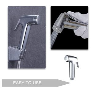 El el bez bezi çelik kolay yüklemek için Jet püskürtme kiti püskürtücü tuvalet banyo paslanmaz bide Spra - Product Image 5