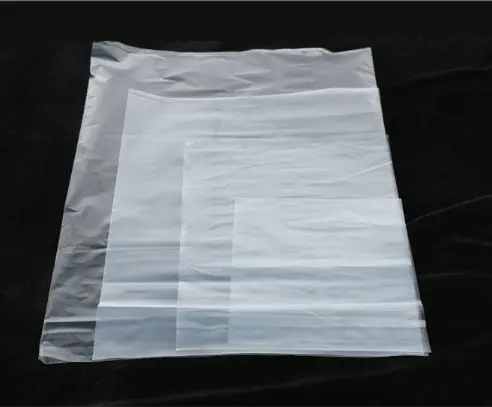 Bolsas de plástico PE personalizadas para embalaje, transparentes, baratas, al por mayor