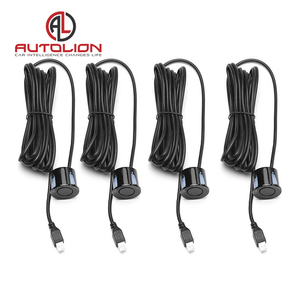 Sensores de estacionamiento reverso ultrasónicos impermeables Kit de 4 sondas con indicador de distancia digital Fácil instalación - Product Image 6