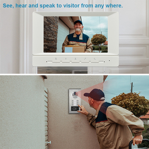6 Button <strong>Video</strong> <strong>Intercom</strong> <strong>System</strong> 7 Inch Monitor with ID Card Unlock <strong>Video</strong> Doorbell Camera 4 Wire <strong>Video</strong> Door Phone <strong>Intercom</strong> <strong>System</strong>