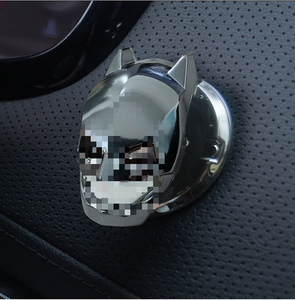 Men's Auto Car Decorative Ring One-Key Engine Ignition <strong>Push</strong> <strong>Button</strong> Flip Cover for Engine <strong>Start</strong> Stop Metal Interior <strong>Push</strong> <strong>Button</strong> - Product Image 1
