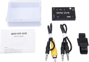 New <strong>Mini</strong> DVR Video Audio Recorder FPV Recorder Built-in 3.7V400mah Battery NTSC/PAL Switchable for RC FPV Multicopters VR Goggle - Product Image 2