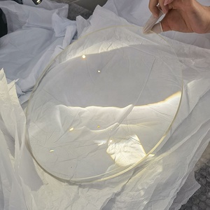 Lente convexo de <span class=keywords><strong>plano</strong></span> de vidro, lente esférica convexo grande de 350mm 400mm k9 de vidro - Product Image 1