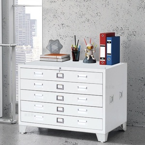5 ngăn kéo tập tin ngực nhà sản xuất lắp ráp kim loại ngang A0 A1 nghệ thuật kế hoạch bản vẽ bản đồ kế hoạch lưu trữ tủ với ngăn kéo - Product Image 4