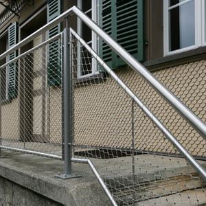 Hergestellt Kabel Net mit Rahmen/Edelstahl Kabel Mesh Panel für Geländer Infill Mesh - Product Image 6