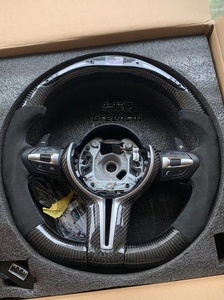 F10 F30รถยนต์สำหรับ BMW F80 LED สำหรับ Alcantara พวงมาลัยคาร์บอนไฟเบอร์ M1 M2 M3 M4 M5 M6 X5M X6M พวงมาลัยรถยนต์หนัง - Product Image 6