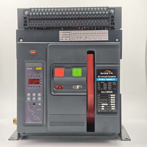 Disyuntor fijo Disyuntor 400V 65kA 3 polos Li LSI Protección de distribución de energía personalizada Circuito de alta eficiencia - Product Image 1