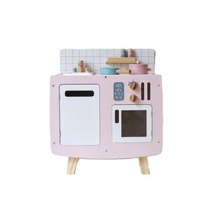 子供の木制料理料理セットシミュレーションキッチンふりゲーム現実的なカトラリー食品 & キッチンおもちゃ - Product Image 6