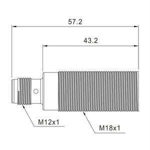 <strong>Excellent</strong> TWF18-08NOE Proximity <strong>Sensors</strong> with NPN Output High Oil and Water Resistance from Sense - Product Image 2