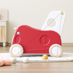 Cartoon Shaped Removable Plastic <strong>Toy</strong> Cabinet for Children Ride-on Storage <strong>Toy</strong> for Small Car for <strong>2</strong> to 4 Years - Product Image 3