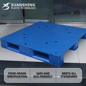 Nhiệm Vụ Nặng Nề Tái Chế Euro PP Phẳng <span class=keywords><strong>Pallet</strong></span> Bền Duy Nhất Phải Đối Mặt 4-Cách Stackable Đảo Ngược Nhựa Cho Công Nghiệp Lưu Trữ Có Sẵn - Product Image 4
