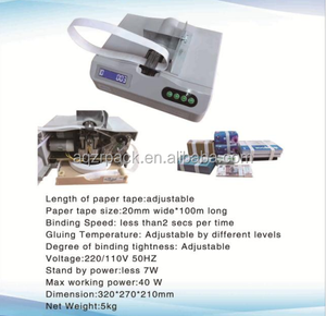 מכונת כריכת כסף כסף מקצועי מכונת מכסף שטר 20 מ "מ מכונת כריכת נייר אוטומטית 20 מ" מ - Product Image 6