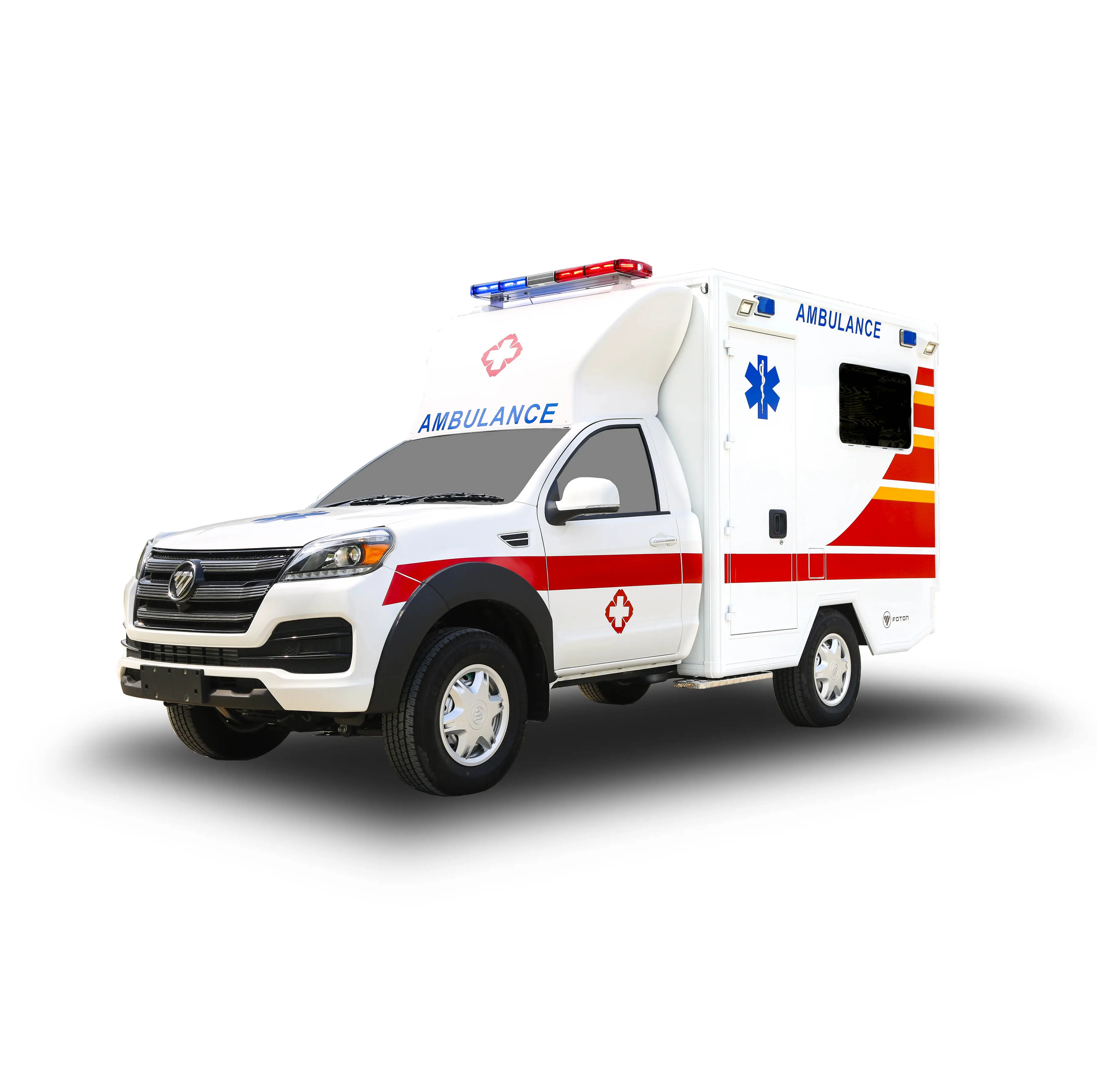 4x4 foton ambulância veículo monitoramento de emergência, emergência, médico, hospital, ambulância, carro, preço para venda