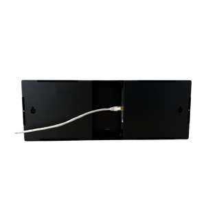 4 "X 6 цифр, часы NTP PoE для украшения дома, синхронизированный сервер сетевого времени, автоматический сброс DST, черный металлический корпус - Product Image 5