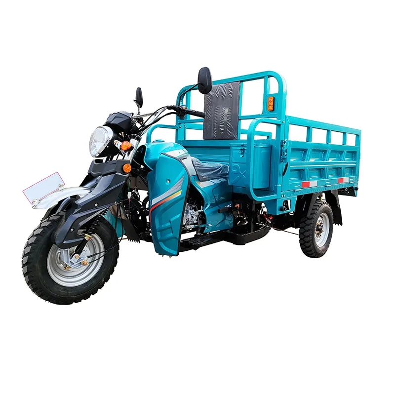 Fabbrica vendita calda adulto tre ruote motore camion triciclo tuktuk benzina benzina moto carico triciclo prezzo design