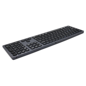 Teclado inalámbrico ultrafino de aleación de aluminio europeo de 2,4G, teclado de carga TYPE-C, interruptor de tijera, teclado de entrada grande - Product Image 4