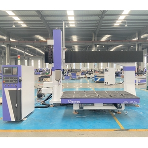 Enrutador CNC de 5 ejes con movimiento de mesa y cambiador automático de herramientas, molde AccTek para decoración de automóviles - Product Image 5