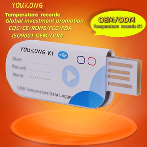חד פעמי שימוש חד פעמי לחות טמפרטורה <span class=keywords><strong>usb</strong></span> נתונים לוגר מקליט עבור פארמה שרשרת קרה