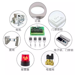 Telecomando Rf a lungo raggio 433Mhz relè pompa acqua interruttore di controllo remoto ricevitore Wireless a 4 canali in tempo reale - Product Image 5
