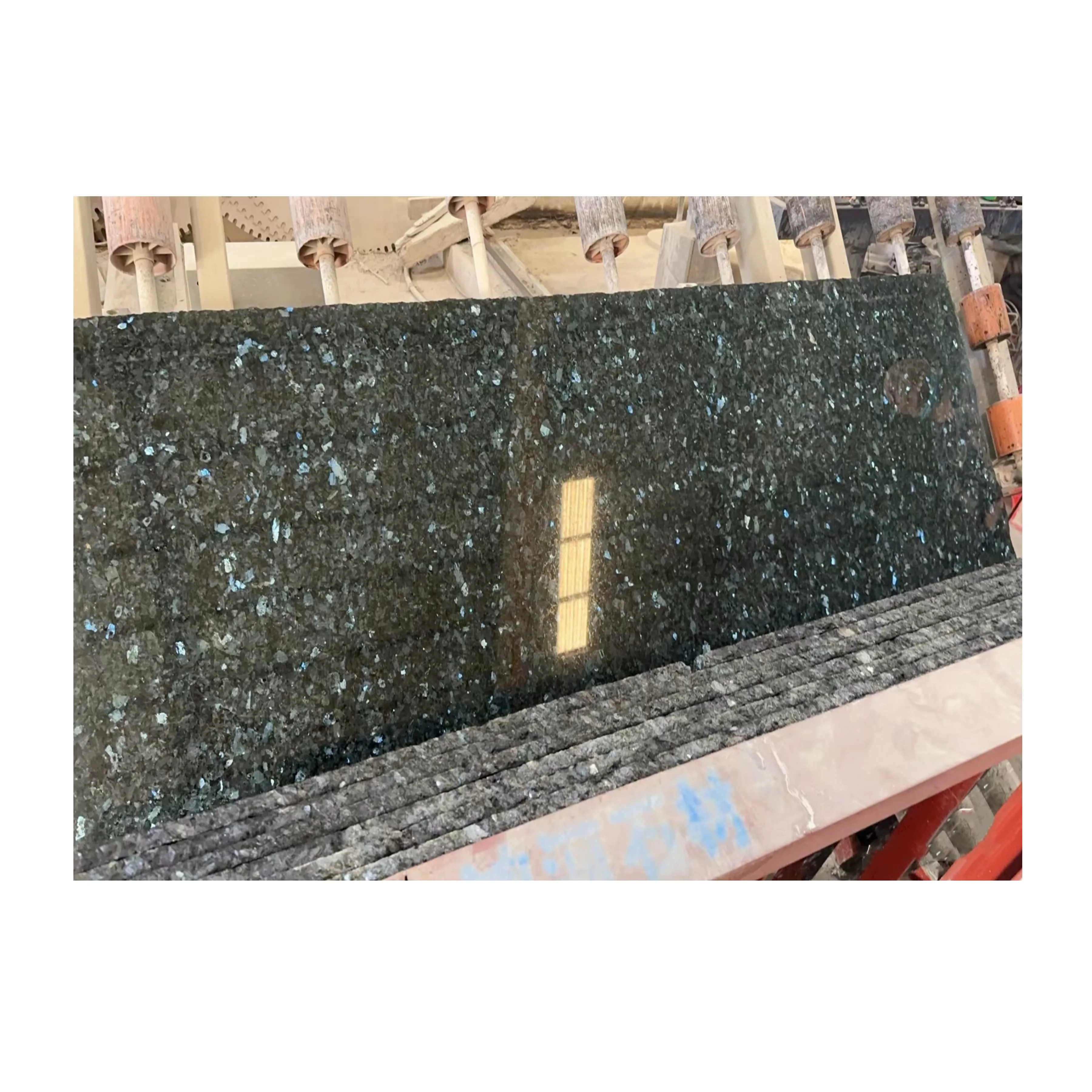 Smaragdblau Perle Arbeitsplatten Küche Granitstein, Großhändler von importiertem Norwegen-Granit, Lieferung durch Coshine Stone Blaugranit