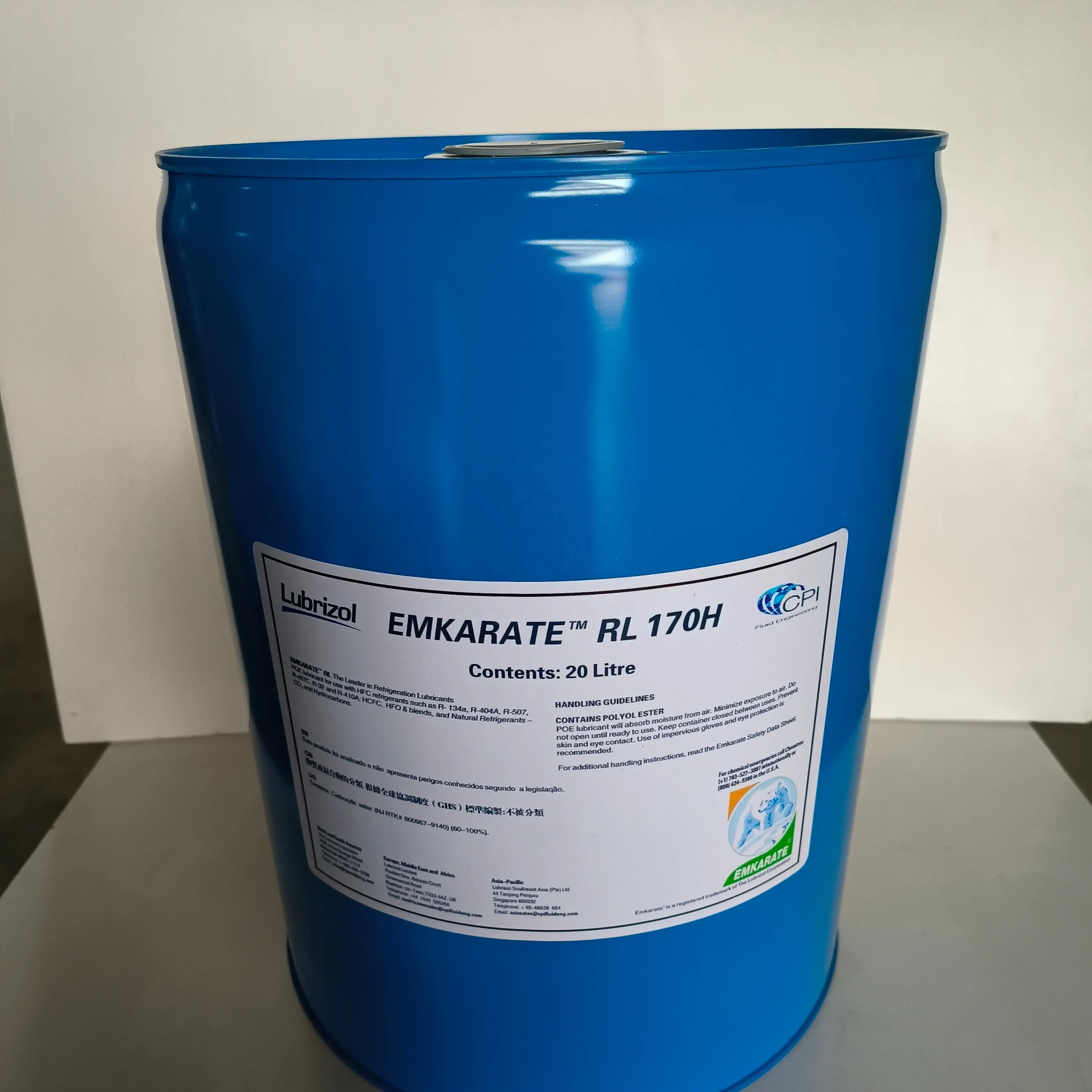 Emkarate Rl 170H Koelsmeermiddelen Speciale Oliën Voor Schroefkoelcompressoren