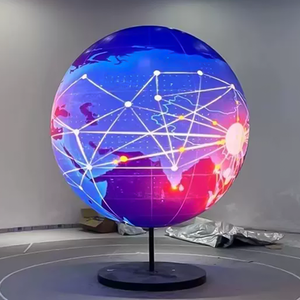 P1.5-P4 Innen-/Außenwerbung LED-Kugel modul Sphärische flexible LED-Bildschirm anzeige zu wettbewerbs fähigen Preisen - Product Image 4