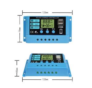 Factory Outlet Price Smart <strong>PWM</strong> <strong>Controller</strong>,Auto Parameter <strong>10A</strong> 20Amp <strong>30A</strong> 12V 24V Adapt Lithium Charge Solar Panel <strong>Controller</strong> - Product Image 6