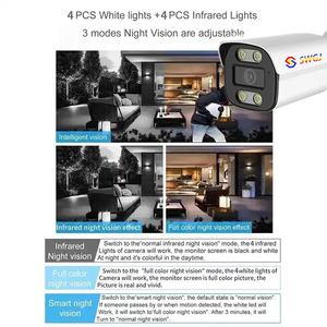 Nuovo sistema di telecamere CCTV 4MP IP POE NVR 8 canali in stile solare Kit di telecamere di sicurezza per la casa con applicazione interna e sensore CMOS - Product Image 6