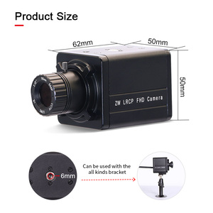 720P Camera 5600 H65 16mm 15degrees CS Manual Focus HD USB Plug and Play UVC Video Conference Mini Camera - Product Image 3